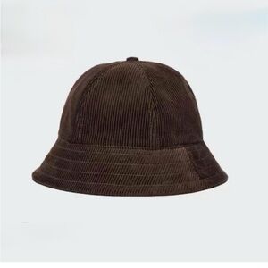Brown Corduroy Bucket Hat